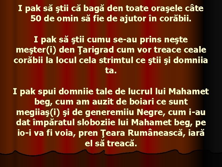 I pak să ştii că bagă den toate oraşele câte 50 de omin să