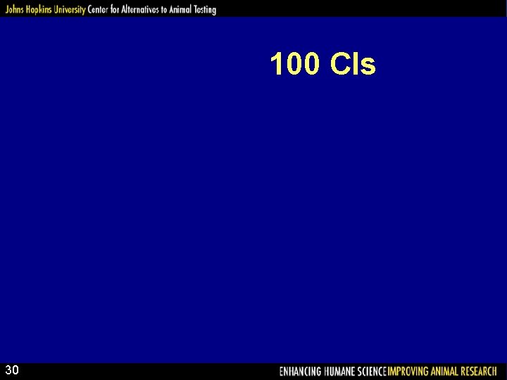 100 CIs 30 