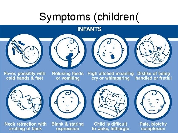 Symptoms (children( 