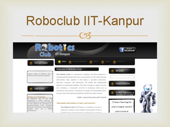 Roboclub IIT-Kanpur 