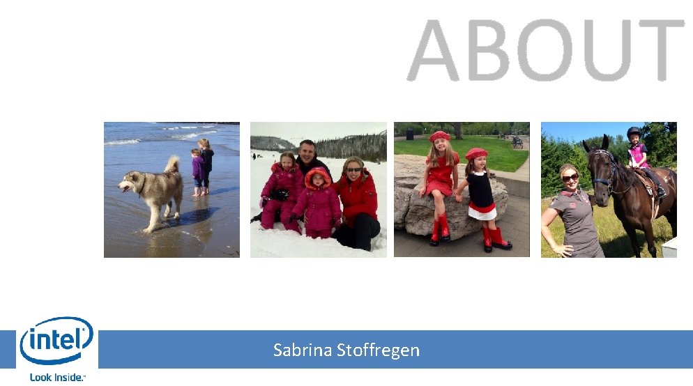 ABOUT Sabrina Stoffregen 