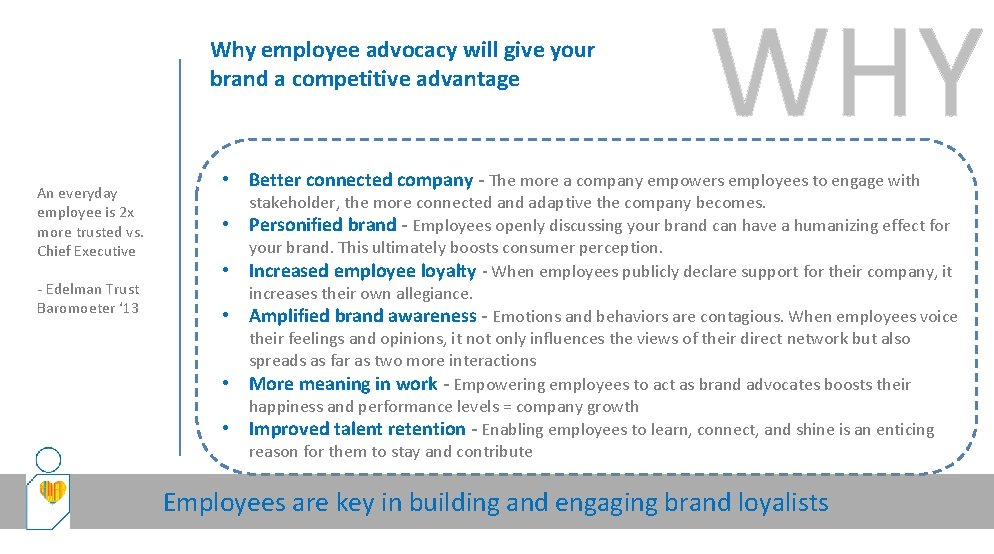 Why employee advocacy will give your brand a competitive advantage An everyday employee is