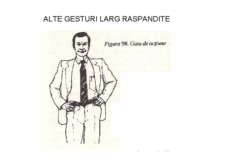 ALTE GESTURI LARG RASPANDITE 