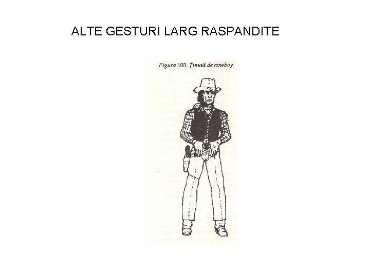 ALTE GESTURI LARG RASPANDITE 