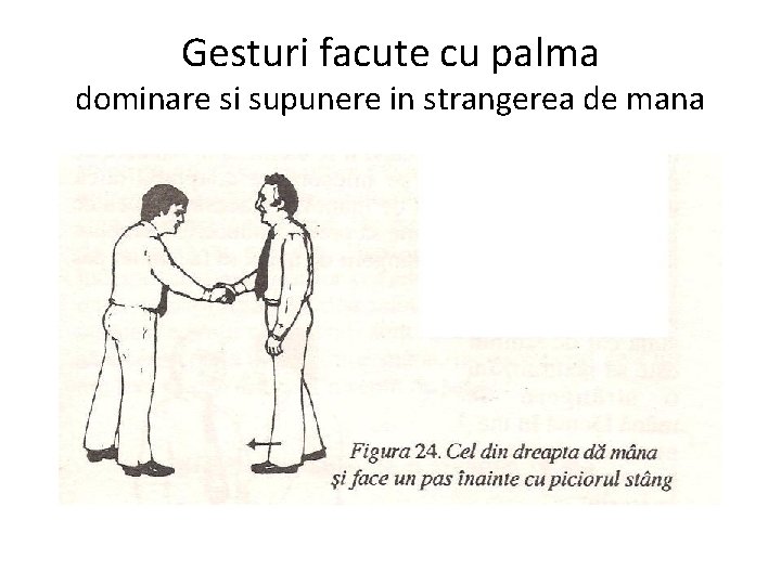 Gesturi facute cu palma dominare si supunere in strangerea de mana 