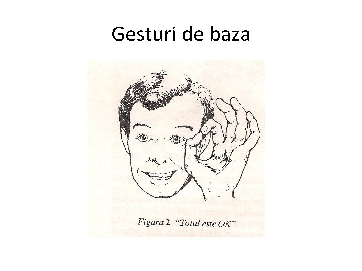 Gesturi de baza 