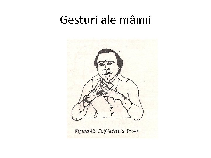 Gesturi ale mâinii 