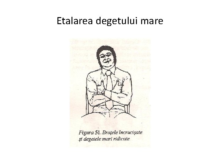 Etalarea degetului mare 