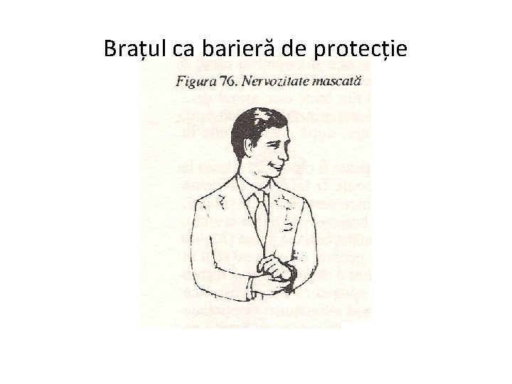 Brațul ca barieră de protecție 