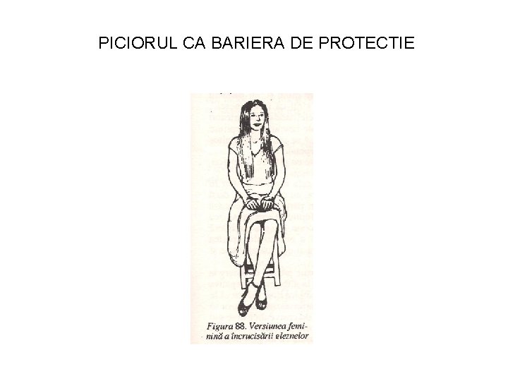 PICIORUL CA BARIERA DE PROTECTIE 