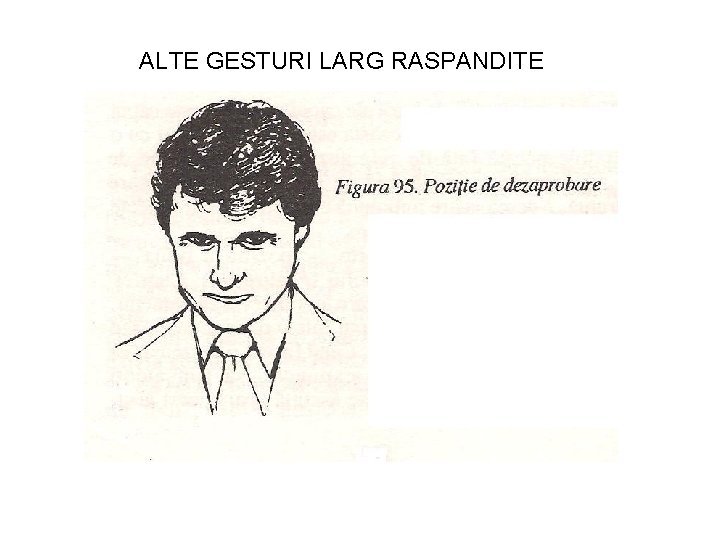 ALTE GESTURI LARG RASPANDITE 