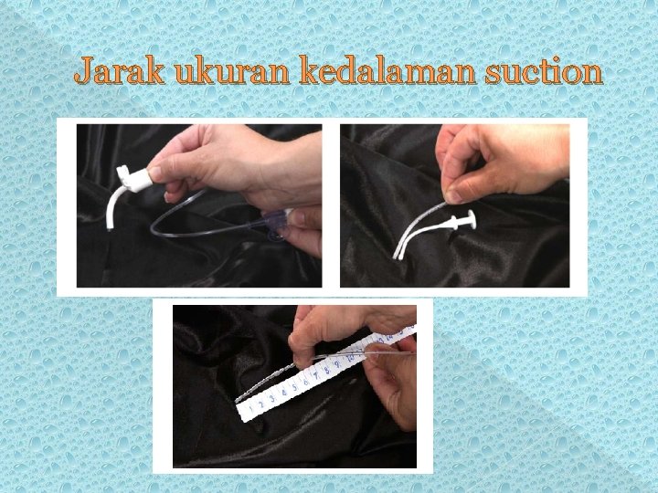 Jarak ukuran kedalaman suction Jarak ukuran kedalaman suction