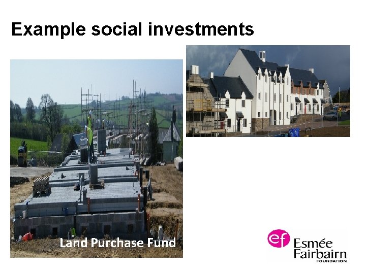 Example social investments Bristol Together Land Purchase Fund 