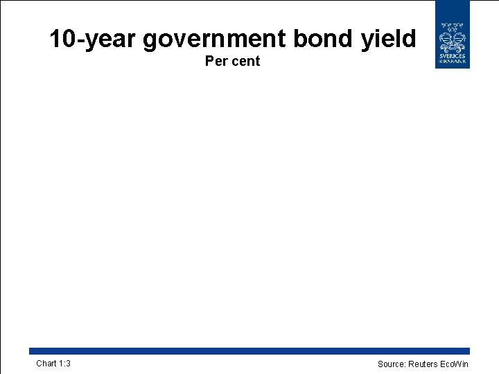 10 -year government bond yield Per cent Chart 1: 3 Source: Reuters Eco. Win