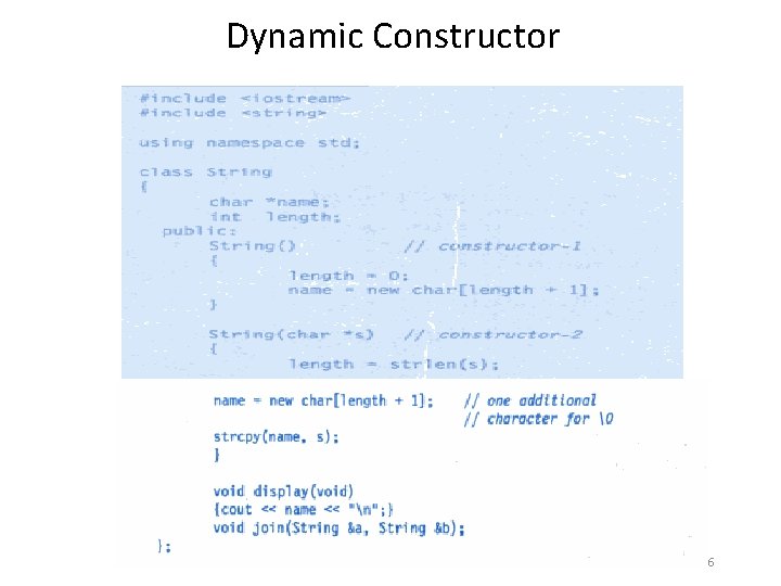 Dynamic Constructor 16 