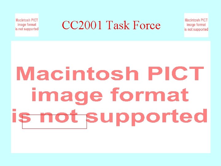 CC 2001 Task Force 