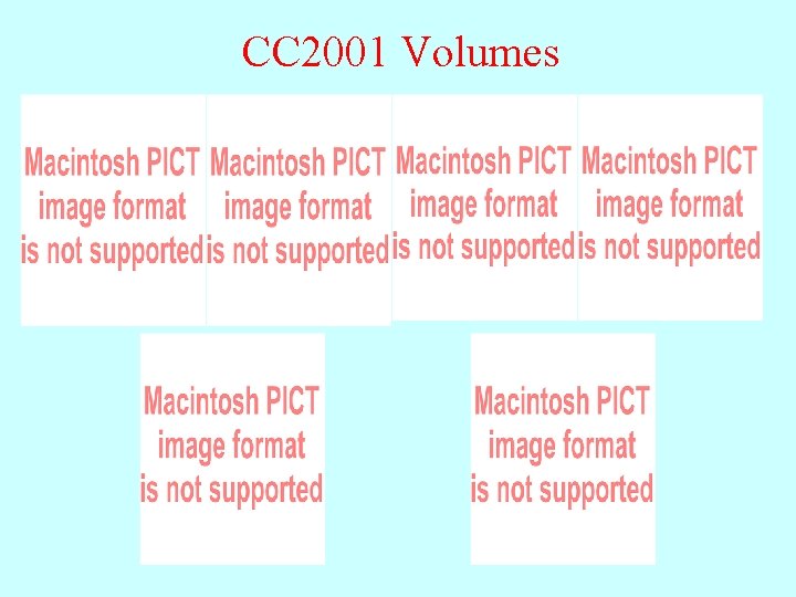 CC 2001 Volumes 
