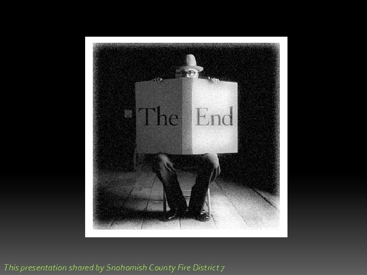 This presentation shared by Snohomish County Fire District 7 