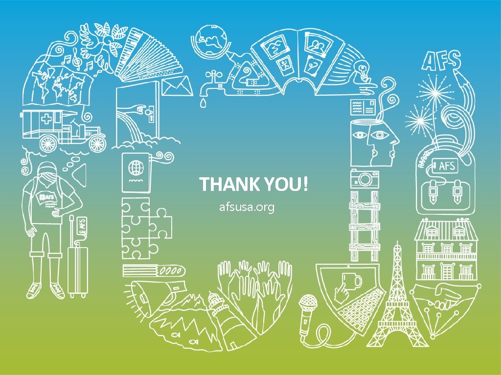 THANK YOU! afsusa. org 