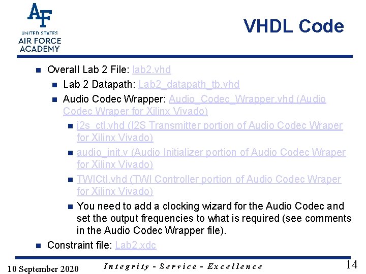 VHDL Code Overall Lab 2 File: lab 2. vhd n Lab 2 Datapath: Lab