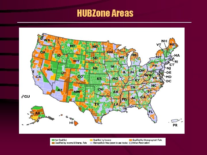 HUBZone Areas 