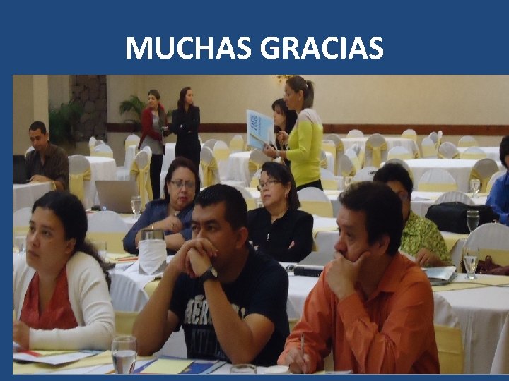 MUCHAS GRACIAS 