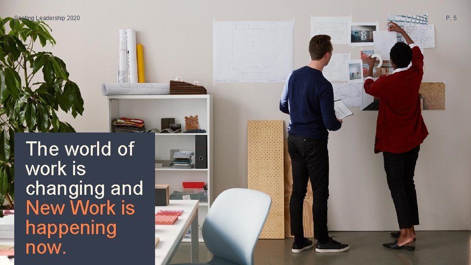 Seating Leadership 2020 The world of work is changing and New Work is happening