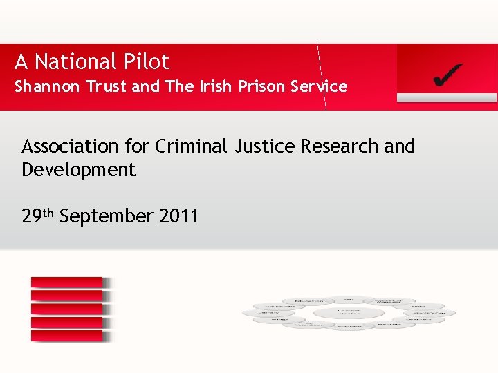 A National Pilot Shannon Trust and The Irish Prison Service Association for Criminal Justice