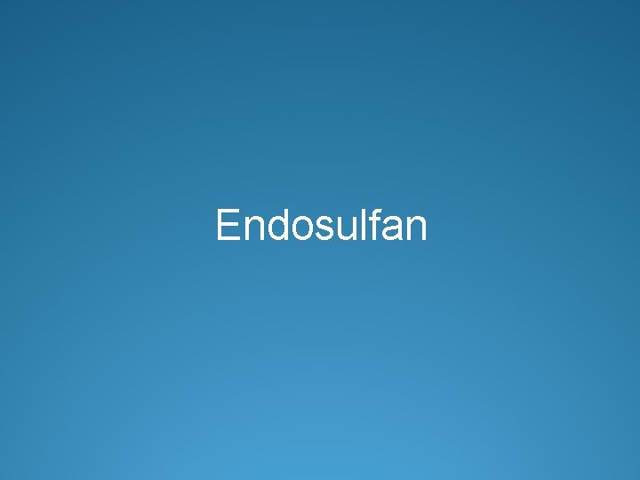 Endosulfan 
