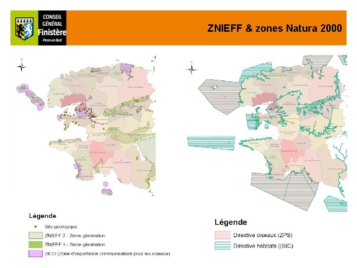 ZNIEFF & zones Natura 2000 