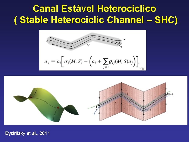 Canal Estável Heterocíclico ( Stable Heterociclic Channel – SHC) Bystritsky et al. , 2011
