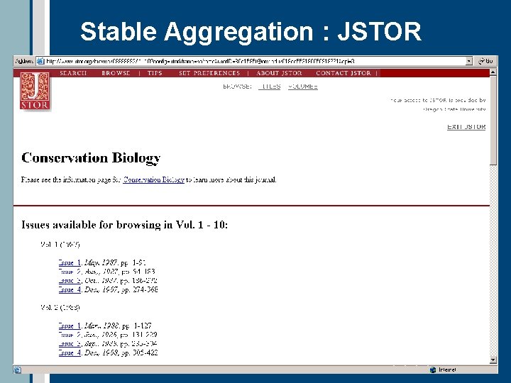 Stable Aggregation : JSTOR 