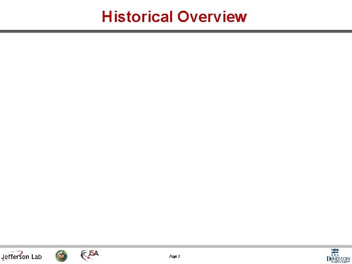 Historical Overview Page 2 