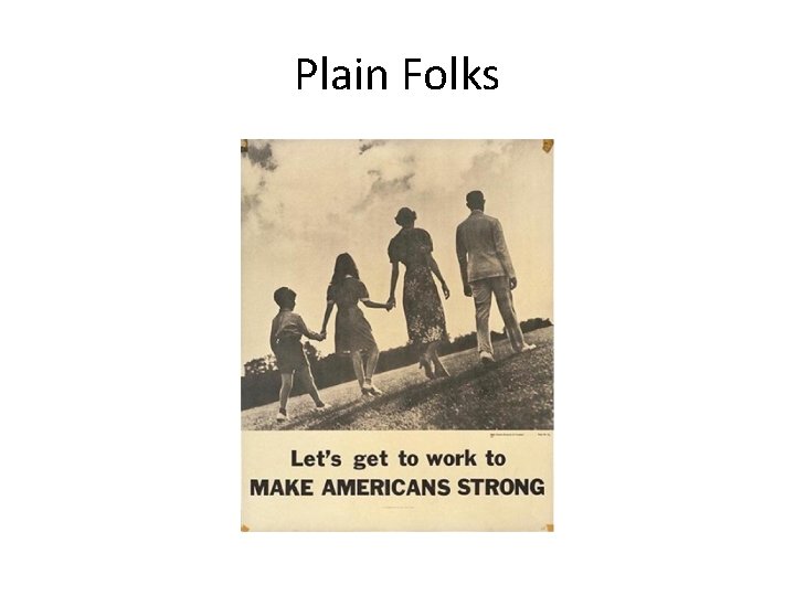 Plain Folks 