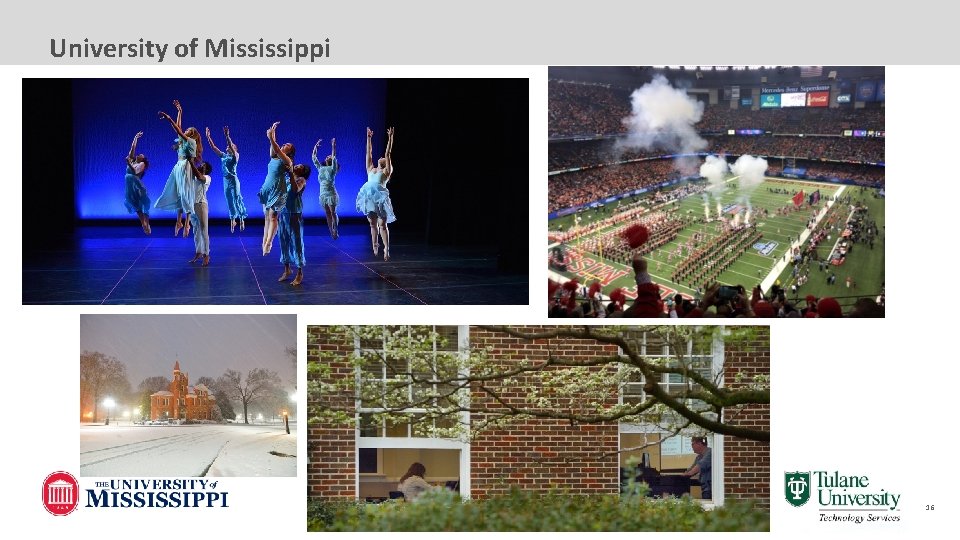 University of Mississippi 16 