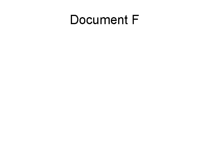 Document F 