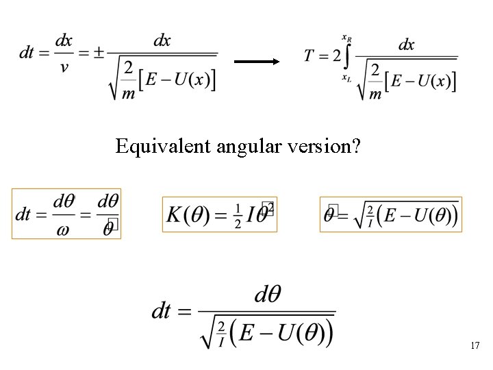 Equivalent angular version? 17 