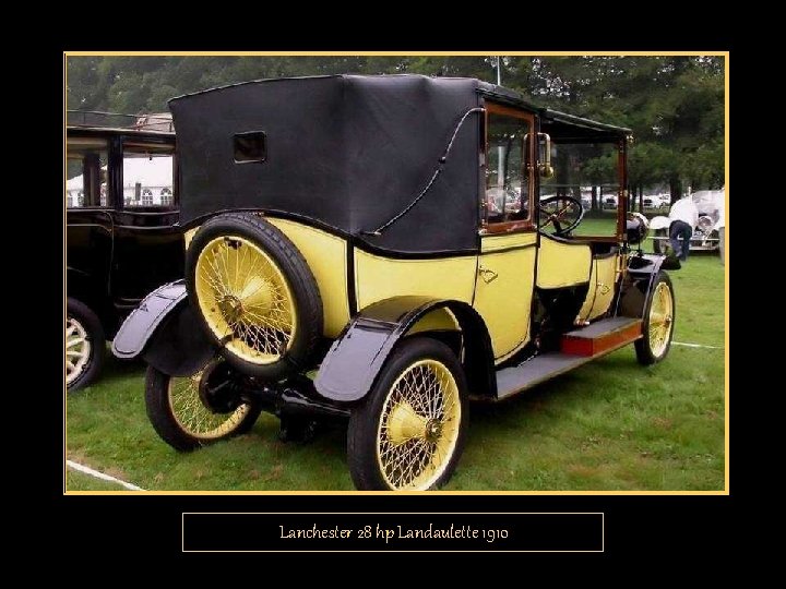 Lanchester 28 hp Landaulette 1910 