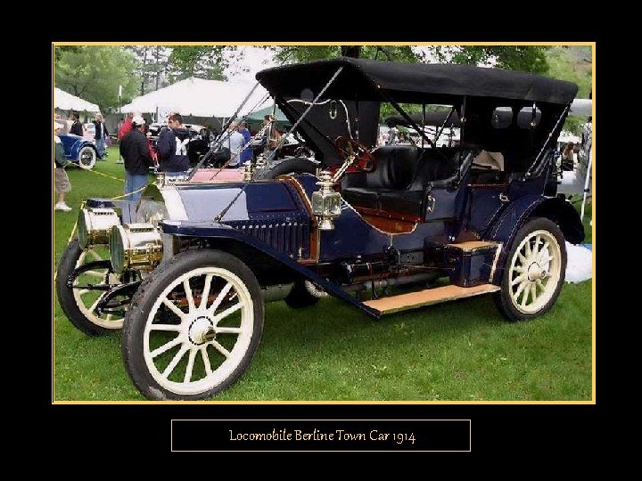 Locomobile Berline Town Car 1914 