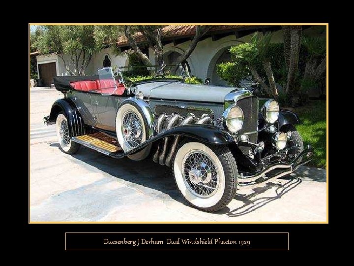 Duesenberg J Derham Dual Windshield Phaeton 1929 