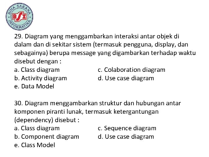 29. Diagram yang menggambarkan interaksi antar objek di dalam dan di sekitar sistem (termasuk