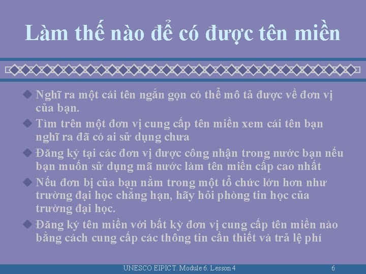 Làm thế nào để có được tên miền u Nghĩ ra một cái tên Làm thế nào để có được tên miền u Nghĩ ra một cái tên