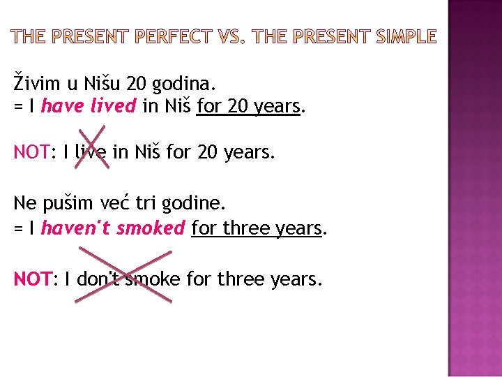 Živim u Nišu 20 godina. = I have lived in Niš for 20 years. Živim u Nišu 20 godina. = I have lived in Niš for 20 years.