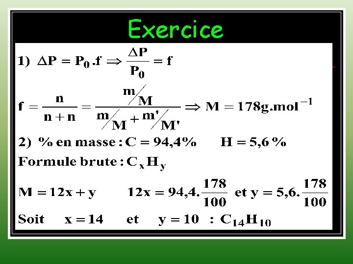 Exercice 