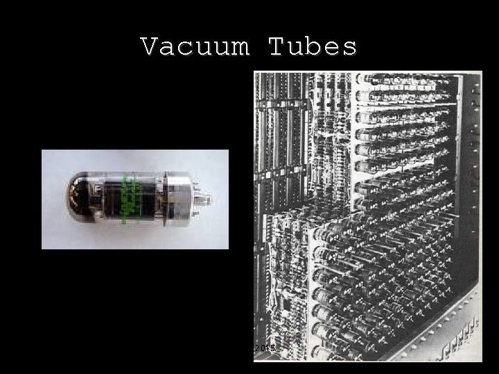 Vacuum Tubes Matiste 2015 