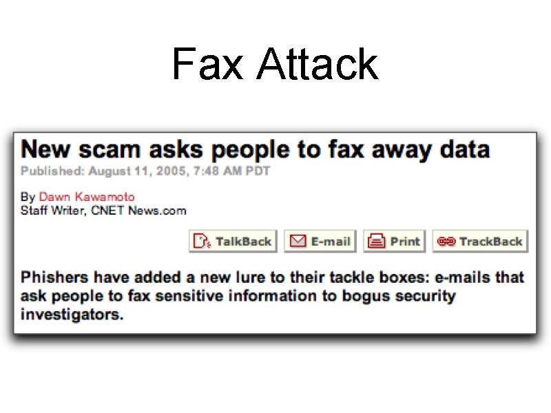 Fax Attack 