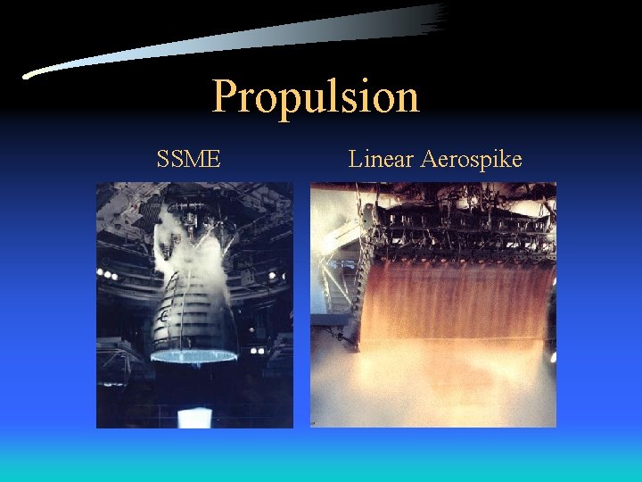 Propulsion SSME Linear Aerospike 