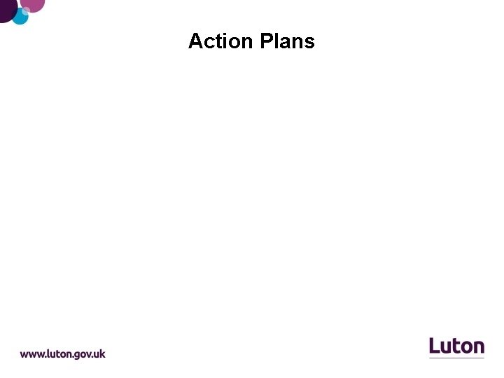 Action Plans 