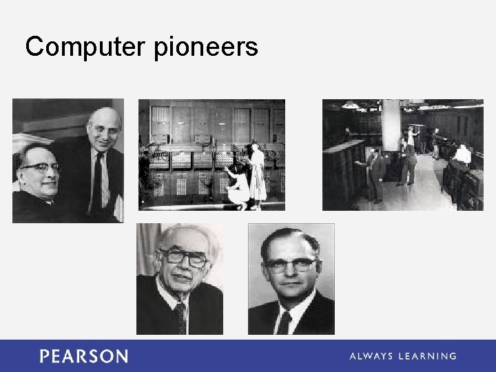 Computer pioneers 