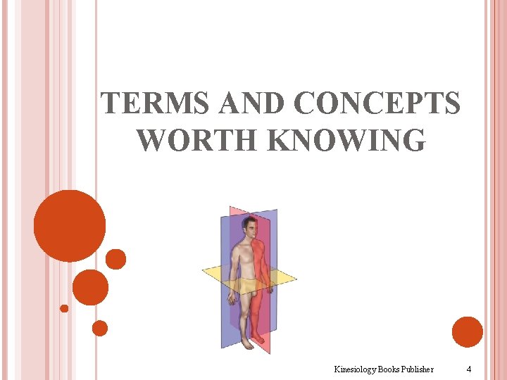 TERMS AND CONCEPTS WORTH KNOWING Kinesiology Books Publisher 4 